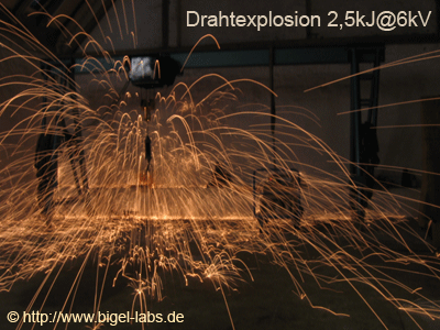Drahtexplosion /exploding wire