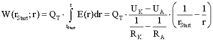 Energie eines Teilchens